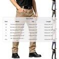 thumbnail image 4 of Men's Cargo Pants Tactical Work Pants Water Resistant Stretch Utility Trousers for Hiking Outdoor with 6 Pockets, 4 of 8