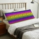 thumbnail image 4 of Balery Animal Paw Rainbow Funda Protectora para Almohada Corporal de Algodón Hipoalergénico con Cierre(55 x 21 pulgadas), Almohadas No Incluidas, 4 of 7