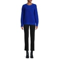 thumbnail image 3 of Time and Tru Women's Intarsia Teddy Sweater, 3 of 5