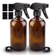 thumbnail image 1 of Botella de spray Wedama Amber Glass 480 ml para soluciones de limpieza, 1 of 6