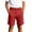 Red, variant on Boys School Uniform Shorts Elastic Waist Chino Shorts Classic Wedding Daily Shorts Red