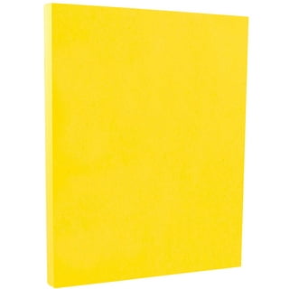 Cdstk Muslin 8.5x11 73lb 25pc Pk Raincoat Yellow