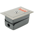 thumbnail image 2 of 2X Garage Door Opener, Electric Door Roll Switch Lock Box, Mounted Concealed Button Switch B,2 set x concealed button kit with lock, 2 of 8