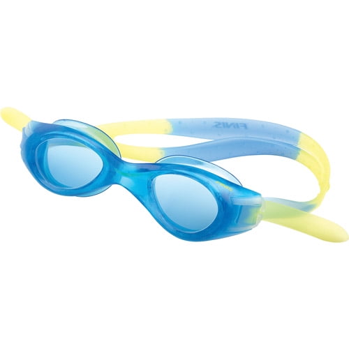 FINIS Nitro Blue and Yellow Swim Goggles for Children