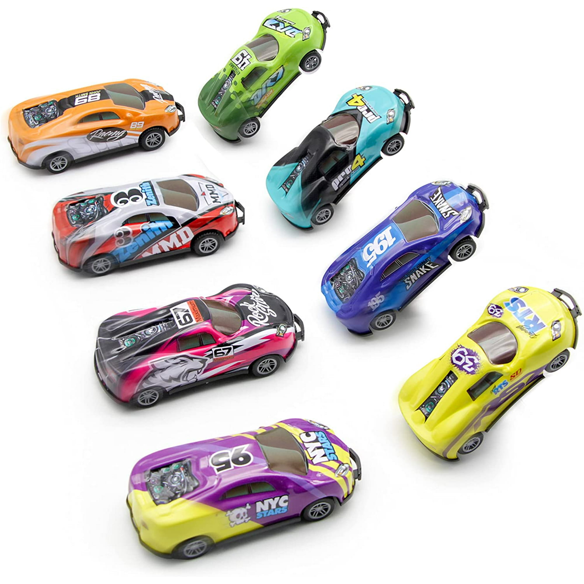 Pull Back Cars Flip Collision Cars 8 Car Gift Packs Car Toys Suitable for 4 10 Years Old Boys Toy