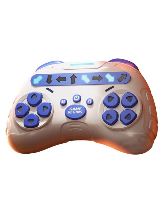 Handheld Game for Kids, Fast Push Game Machine for Toddler, Pop Finger Dance Game Machine with Lights Music, Pocket Game Consoles Puzzle Toy Xmas Or Birthday Present for Boys and Girls Age 6-12