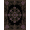 Black Purple Gold, Pattern 7, variant on ODIKA 8'x10' Washable Area Rug Gothic Bat Trailing Vine Flowers Halloween Decorative Purple for Living Room, Under Sectional, Family , Durable, Non-Slip