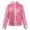 Pink, variant on inhzoy Kids Boys Glittery Sequined Long Sleeve Spread Collar Shirt Black 7-8