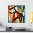 thumbnail image 4 of Kangaroo in Abstract - Canvas, 4 of 10