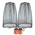 thumbnail image 4 of MUXiin 2 Pack Mosquitoes Hat Net Outdoor Face Neck Fly Netting Hoods from Bugs Fishing Mosquitoes Bees Hat Garden Supplies, 4 of 4