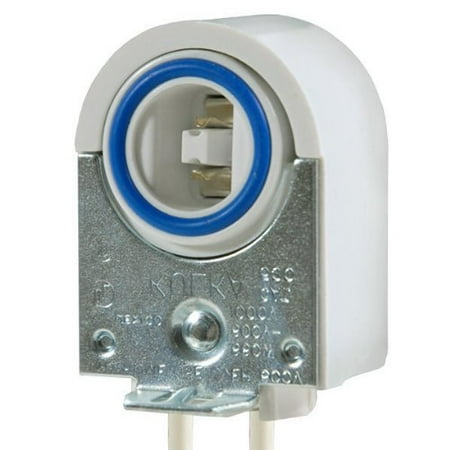 Recessed Socket - T8 or T12 HO/VHO - Stationary Lampholder - Recessed Double Contact Socket - LK530-2 By PLT
