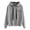 Grey, variant on Sweatshirt for Women Winter Comfy Hooded Long-sleeved Bubble Cuff Cold Shoulder Hoody Graphic Leisure Cotton Sweatshirts Hoodies(Grey,XL)