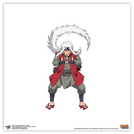 Gallery Pops Naruto Shippuden - Jiraiya Wall Art, Unframed Version, 12" x 12"