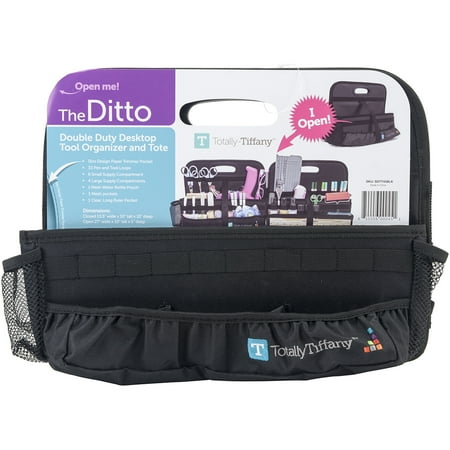 UPC: 0855556000451 | Totally-Tiffany Ditto Desktop Organizer-Black