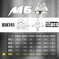 thumbnail image 3 of Wire Rope Cable Clip Clamps M2 12 Pcs Wire Rope Clamp U Bolt Clamp 304 Stainless Steel For 2mm Wire Rope Cable For Wire Fence Clips Garden Tension Wire Ropes, 3 of 7