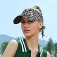 thumbnail image 6 of Xecao Snake for Adult Sun Cap offers versatile sun protection with adjustable Velcro for a secure fit., 6 of 8
