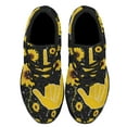 thumbnail image 2 of Ily Sign Language Sunflower Shoes Sneakers for Women Men Black Size 10.5, 2 of 7