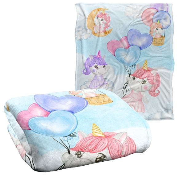 Logovision Unicorn Sky Silky Touch Super Soft Throw Blanket 50' x 60'
