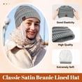 thumbnail image 2 of American Trends Womens Beanies Warm Winter Hats for Women Slouchy Unisex Beanies Soft Knit Hats, 2 of 6