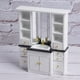 thumbnail image 5 of Mueble de lavabo en miniatura BRI para casa de muñecas 1/12 color blanco, 5 of 7