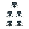 thumbnail image 1 of Transemion 1/2/3/5 Kitchen Hanger Self-adhesive Replacement Solid Color Rotatable 6 Claw Detachable Cup Brush Rack Holder Accessories Blue 5PCS, 1 of 6