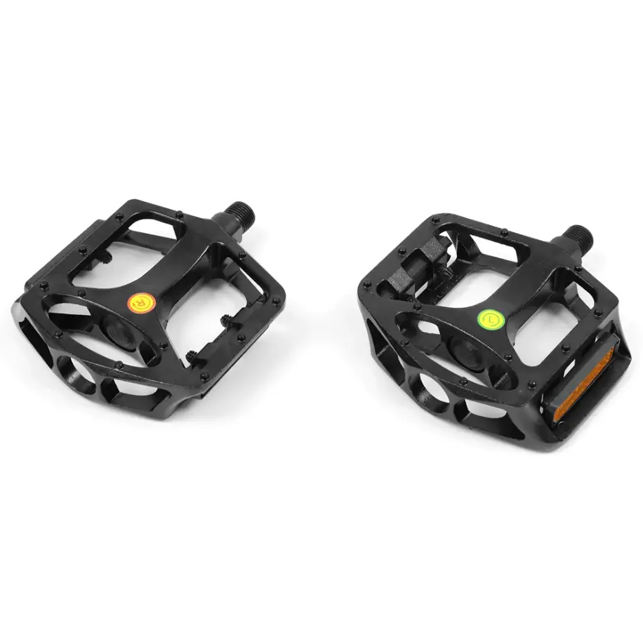 Bike Shop Universal Fit Replacement Platform Bike Pedal Set