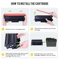 thumbnail image 4 of 4-Pack TN730 Toner Cartridge Compatible for Brother TN760 TN-760 TN730 TN-730 MFC-L2710dw MFC-L2750dw DCP-L2550DW HL-L2395dw HL-L2350dw HL-L2370dw Printer (Black), 4 of 8