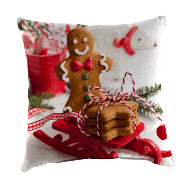 Mainstays Ginger Bread Sled Pillow