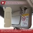 thumbnail image 7 of Unique Bargains Auto Sun Visor No.852203X000TX for Hyundai Elantra 11-15 Right Passenger Side, 7 of 7
