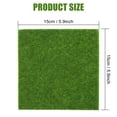 thumbnail image 4 of mmirethe 4pack/lot Realistic Appearance Artificial Grass Mat For Home Decor And Garden Lifelike ABS Synthetic Artificial Grass 1Set, 4 of 4