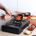 thumbnail image 5 of Forged Iron Melting Pot, Small Cast Iron Pan, Lightweight Iron Wok for Heating Milk Melting Chocolate Candy, Compact Hand Washable Cooking Pot with Uniform Fast Heating, 5 of 7