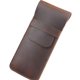 thumbnail image 4 of Portalápices portátil Estuche para lápices Funda protectora para bolígrafos Artículos diversos Bolsa de almacenamiento Suministros de oficina Estuche L Marrón Fernando Titular de la caja de la pluma, 4 of 7
