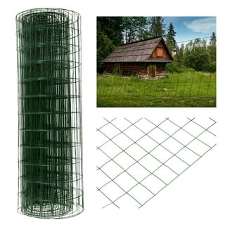 Hotbest Chicken Wire Mesh Roll,Hexagonal Chicken Wire Fence Netting,Floral Chicken Wire, Home and Garden Use, Size: 35cm *4CM, Silver