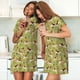 thumbnail image 4 of Easygdp Running Beagle Camisón de manga corta para mujer, informal, estampado, 4 of 6