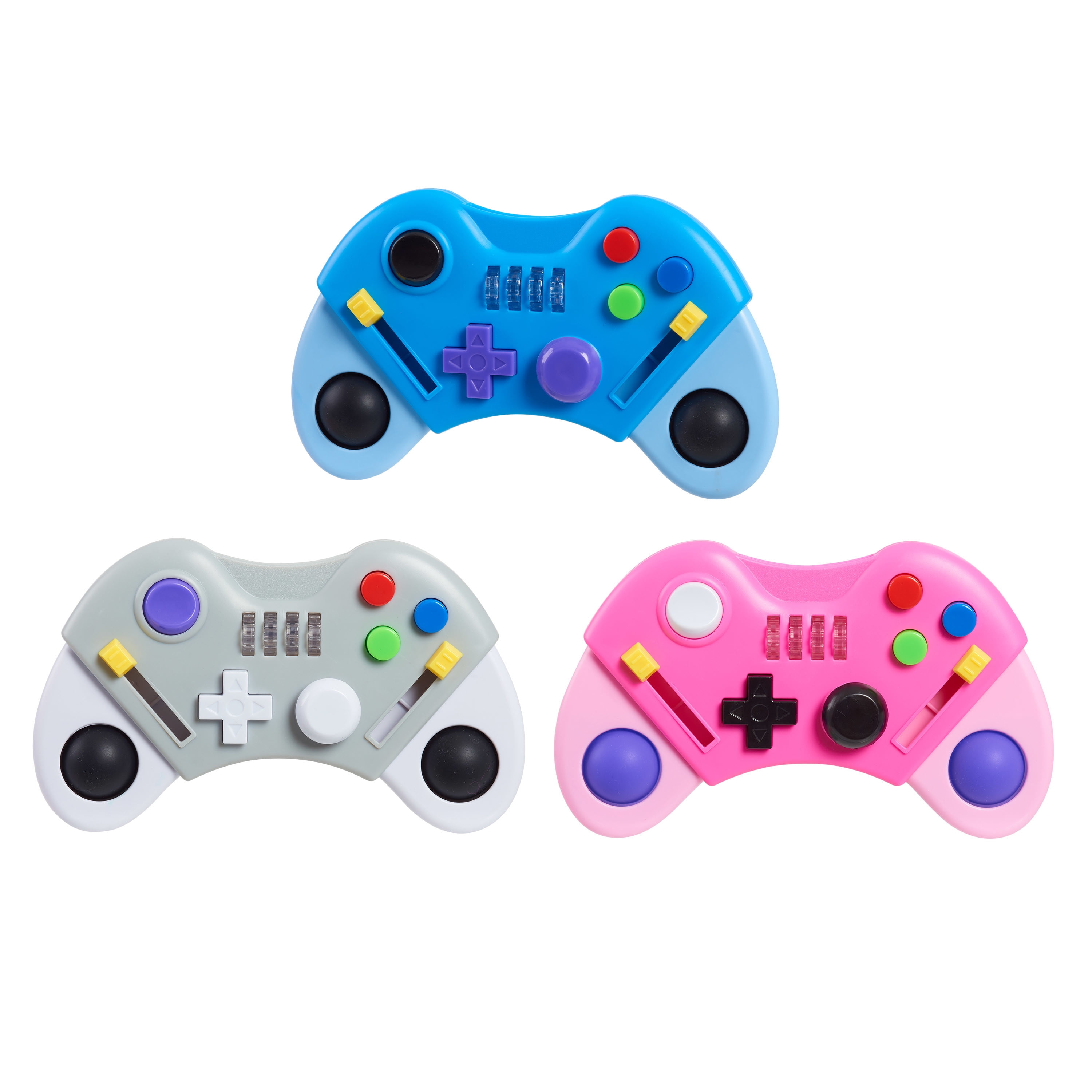 Fidgetz Game Controller Assortment, Styles Vary, Sold Separately, Sensory & Kids Toys for 3 Up, Gifts Presents - Walmart.com