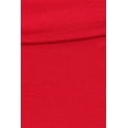 thumbnail image 4 of Women's Casual Foldable Waist Comfy Loose Fit Solid Maxi Skirt, 4 of 4