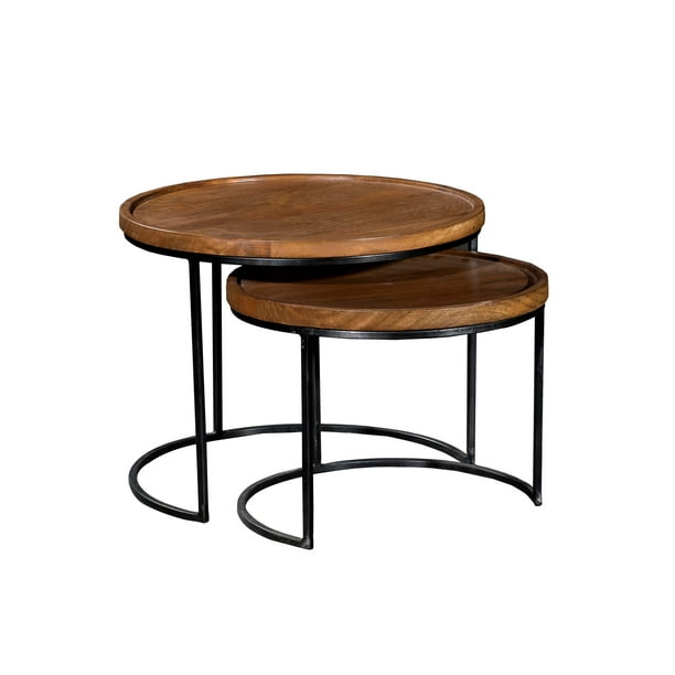 Round Nesting Table Set