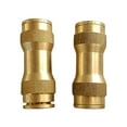 thumbnail image 5 of DOT Union Connector Brass Push-to-Connect Air Brake Fittings 5/8" Tube OD, Air Brake Line Quick Connect Fittings Connector for Trucks, Trailers, SAE J1131 & J844 Compliant, (2 Pcs), 5 of 5