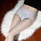 thumbnail image 5 of Ropa interior sexy de malla transparente, medias de una pieza, medias de seda con brillo de aceite, medias resbaladizas, entrepierna abierta, cintura alta, medias de aceite de caballo que levantan la, 5 of 6