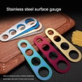 thumbnail image 3 of Pasta Ruler Spaghetti Noddles Measure Tool 4-hole Stainless Steel Pasta Measurer Kitchen Gadget, 3 of 6