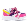 thumbnail image 4 of Tenis Niña Moda Bubble Gummers Octa 17-22 Blanco Fiusha blanco 19, 4 of 6