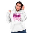 thumbnail image 4 of Breast Cancer Awareness Her in Hero Hoodie Sweatshirt Women Brisco Brands L, 4 of 6
