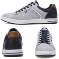 thumbnail image 2 of Arrigo Bello Mens Casual Comfort Shoes Fashion Breathable Sneakers Gray-1 Size 10, 2 of 7