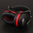 thumbnail image 3 of CHUANK Cache-Oreilles de Sécurité Réduction de Bruit Protection Auditive Cache-Oreilles NRR 28dB Protection Sonore Écouteurs pour Tir au Fusil Tonte Construction Menuiserie Adultes Enfants -Rouge, 3 of 6
