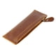 thumbnail image 5 of Estuche para bolígrafos, bolso, estuche para cosméticos universal clásico y resistente, estuche para bolígrafos de PU, soporte para bolígrafos. Marrón, 5 of 9