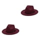 thumbnail image 4 of Minnieouse Gorras Horma - Elegantes Y Ecológicas Para Bares Y Restaurantes Gorras Cómodas Alta Duraderas BF127-2 rojo vino 1 BF127-2 vino tinto 1 2piezas, 4 of 6