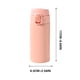 thumbnail image 3 of Vaso de agua portátil y moderno de acero inoxidable para hombres y mujeres con asa y tapa de rebote, taza aislante de 320 ml., 3 of 7
