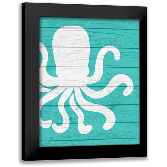 Robinson, Tamara 15x18 Black Modern Framed Museum Art Print Titled - Octopus