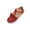 Red, variant on VerPetridure Women's Sandals Summer Casual Tassel Baotou Hollow T-shaped Platform Shoes Suede Buckle Sandals