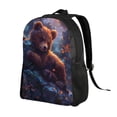thumbnail image 2 of Easygdp Lazy Stone Bear Mochila Versátil y Elegante: Comodidad, Almacenaje y Durabilidad para la Universidad, Trabajo, Viajes y Uso Diario, 2 of 8